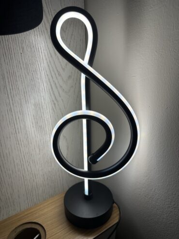 Violin-Shaped LED Light (As New)
