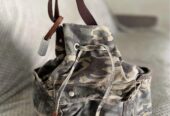 Vintage Sisley Cross-body Camo bag