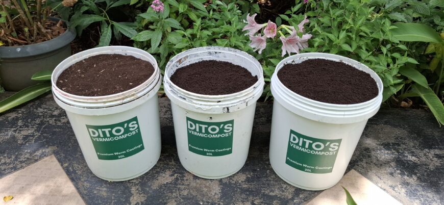 DITO’S Vermicompost Mauritius 20L Bucket