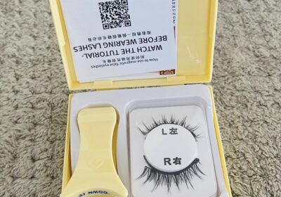 Eyelash Extension Kit in Yellow Case