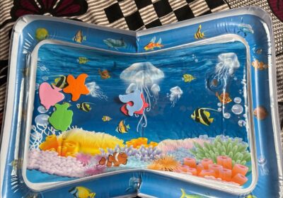 Inflatable Pool with Ocean Fish Design