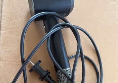 Hair Dryer – Black and Silver, Compact Design, Easy to Use