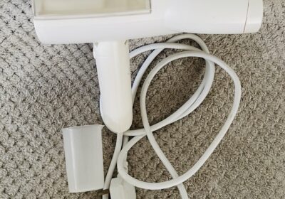 White, Compact, Corded, for Personal Use