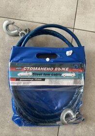 Dodo emblem steel tow cable for vehicles