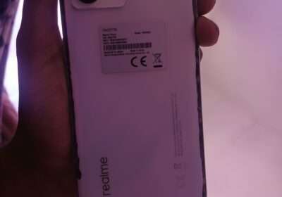 Realme Smartphone with Triple Camera, White Color