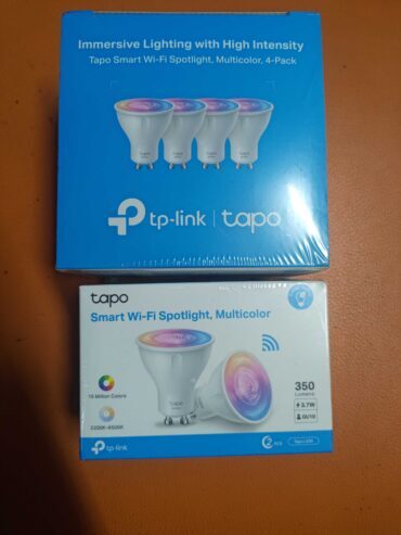 TP link Smart spotlight (×4 Bulbs)