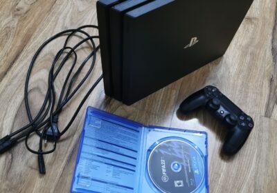 PlayStation 4 Console with Controller and Accessories