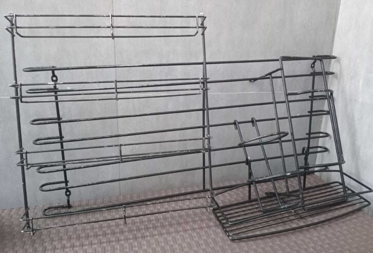 Support mural cuisine