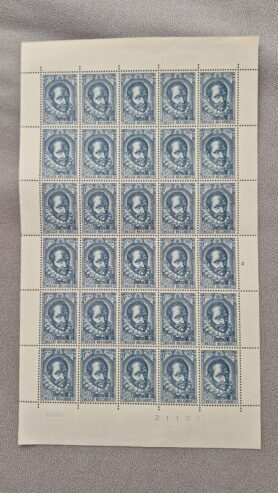 Full stamps sheet – year 1964 Internationa