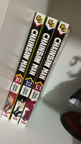 [Unused] Chainsaw Man Manga Vol 10,12,13