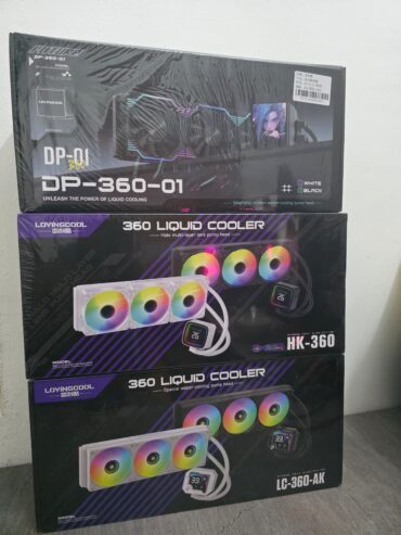 WATER COOLER 360mm DIGITAL AND LCD SCREEN