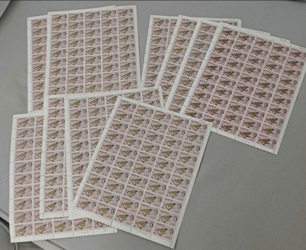 Full sheet stamps Mauritius 1965