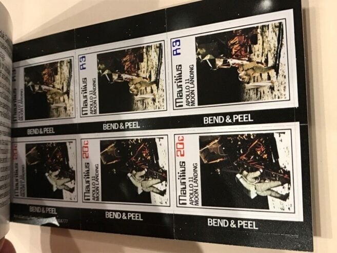 Stamps Booklet Mauritius Apollo 11 Moon Landing