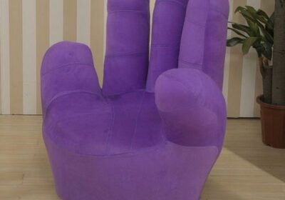 Comfortable Purple Hand Chair for Sale