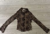 Vintage sheer women’s blouse