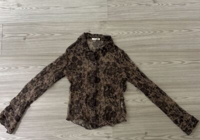 Elegant Black Lace Blouse for Women