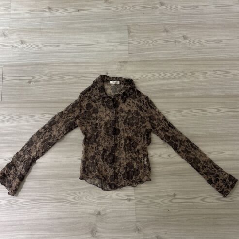 Vintage sheer women’s blouse