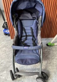 Lightweight Chicco Baby Stroller in Navy Blue