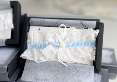 Lace Bridal Garter in Gift Box