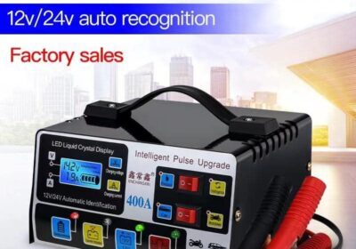 Auto Battery Tester – Digital LCD Display, 12V/24V Compatibility