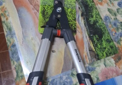 Heavy Duty Pruning Shears – Inventiv Brand, Black & Red