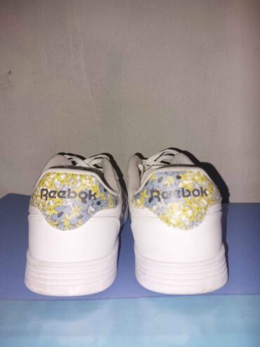 Reebok Court Advance “White” with Floral Pattern Sneakers