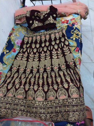 Lehenga (maroon)