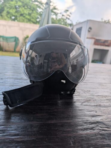 New motorbike helmet size M