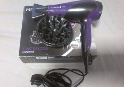 Remington Ionic Hair Dryer – Purple and Black