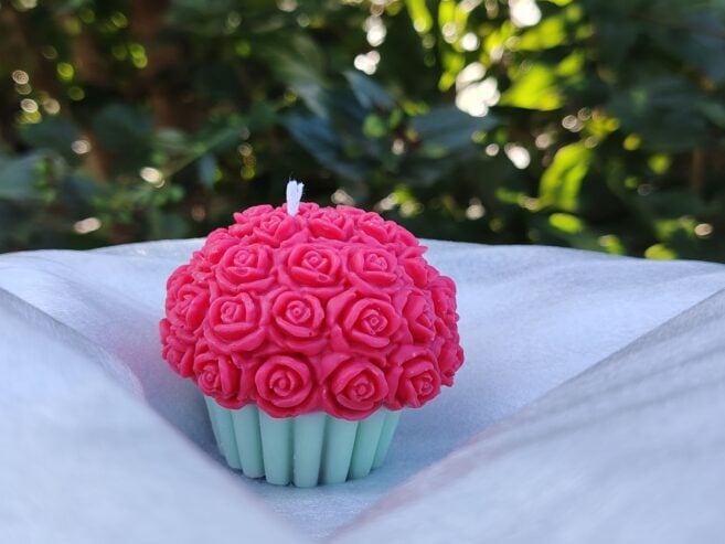 Rose Candle Bouquet💐