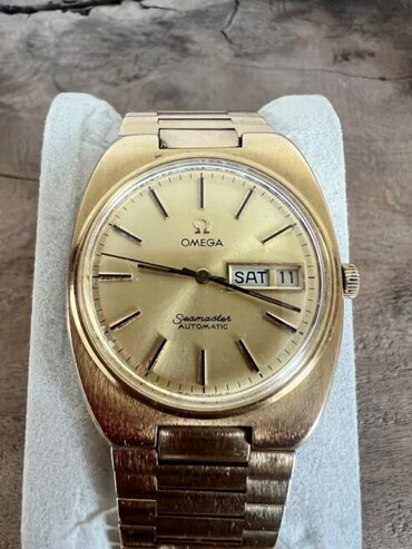 Rare Vintage Omega Seamaster Automatic – Gold Plated 20 Microns