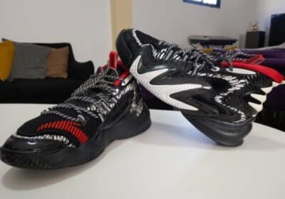 Running Shoes Nike Black White Red