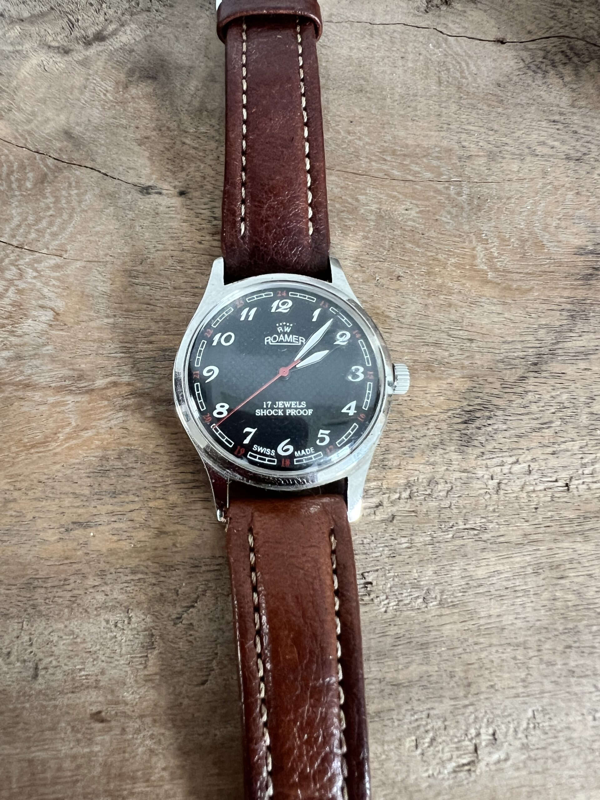 ROAMER Popular Vintage : Éléganse Classique et Fiabilité Suisse (17 Jewels)