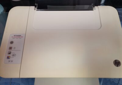 Wireless HP DeskJet Ink Advantage 3775 Printer, White and Black, Compact Design, for Home and Office Use