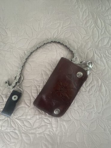 Motorcycle Wallet with chain