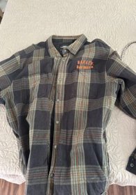 Harly Davidson plaid shirt