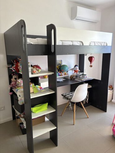 Bunk bed with Study Desk