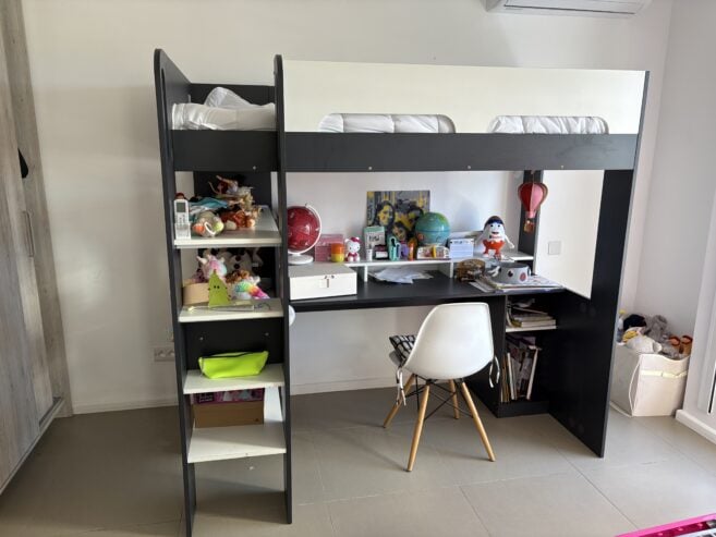 Bunk bed with Study Desk