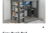 Bunk bed with Study Desk