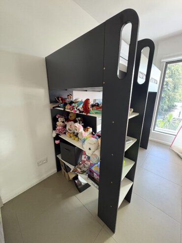 Bunk bed with Study Desk